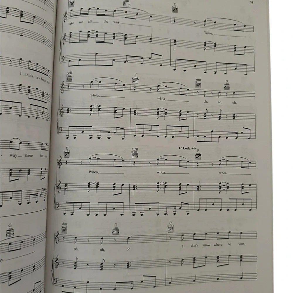 Maroon 5 Overexposed Song Book Piano, Vocal, Guitar